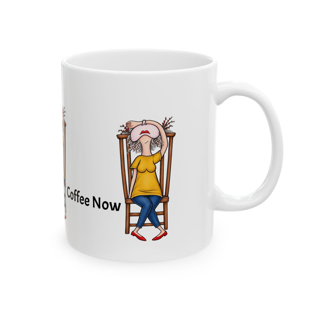 Personalized  Mug – Customizable White Coffee Cup (11oz, 15oz)