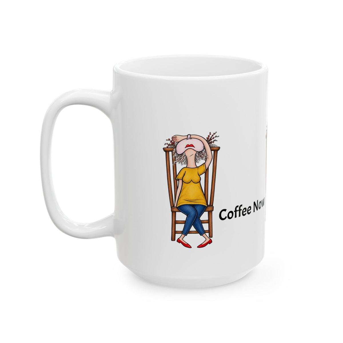 Personalized  Mug – Customizable White Coffee Cup (11oz, 15oz)