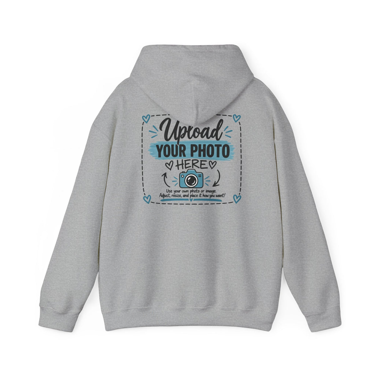 Hoodie Customize both Front crest and Back full