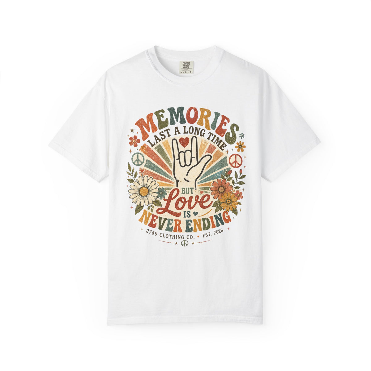 ASL Retro I love You T-Shirt *Limited Edition 2749 Clothing Co.