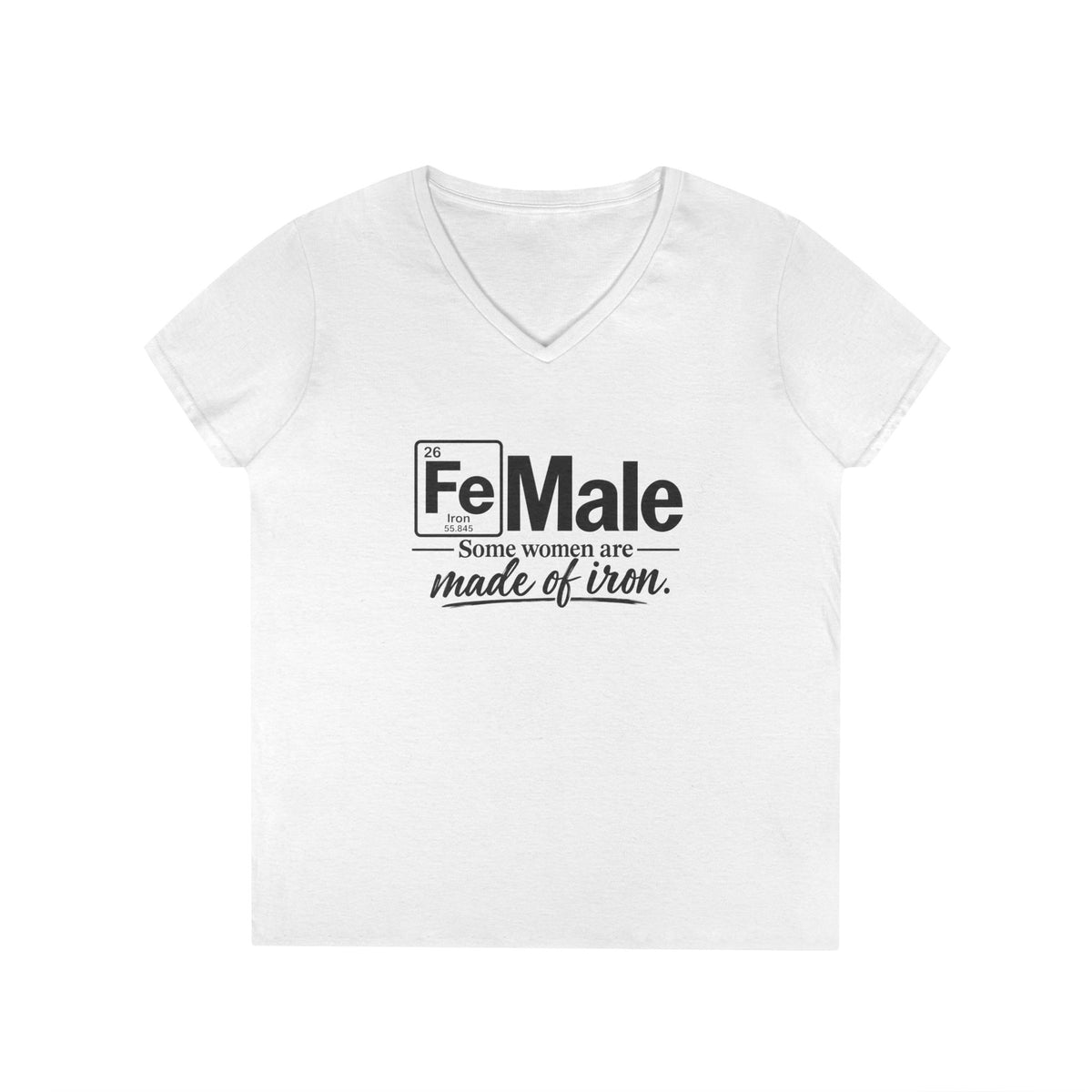 Copy of Some Women Are Made of Iron ... IYKYK ... Gildan 5V00L V-Neck