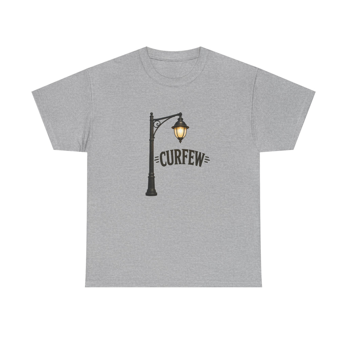 CURFEW WITH STREETLIGHTS...IYKYK..Gildan 5000