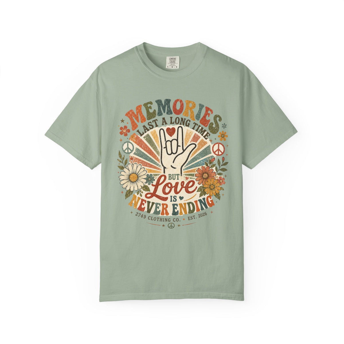 ASL Retro I love You T-Shirt *Limited Edition 2749 Clothing Co.