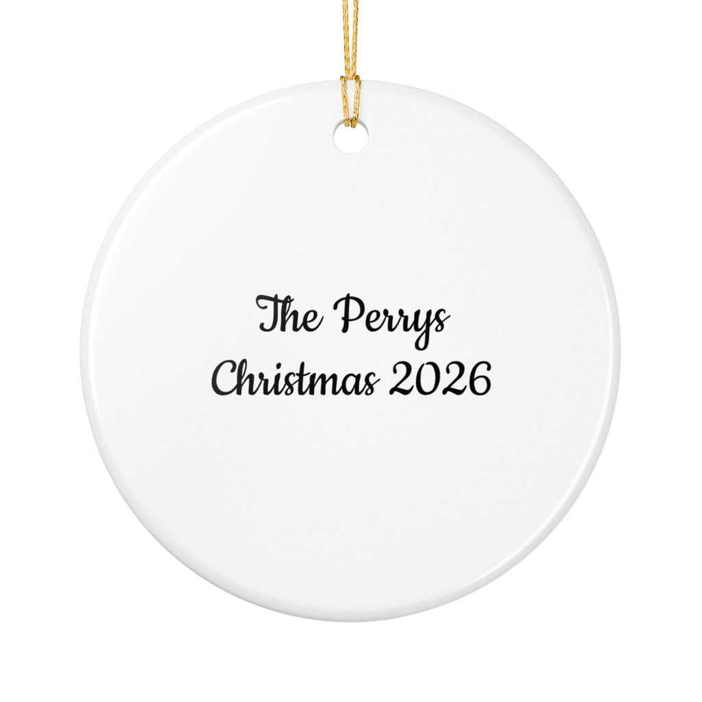 Design your ornament, FRONT AND BACK