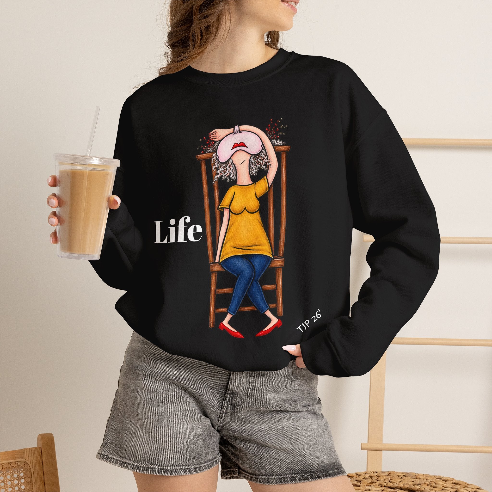 Life...Specialtees....Gildan Sweatshirt.. Tina Original