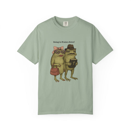 'Going to Praise Jesus' ..Faith.. Comfort Colors TShirt