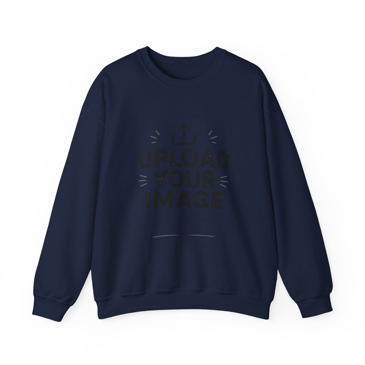 Custom Crewneck Sweatshirt – Upload your own design