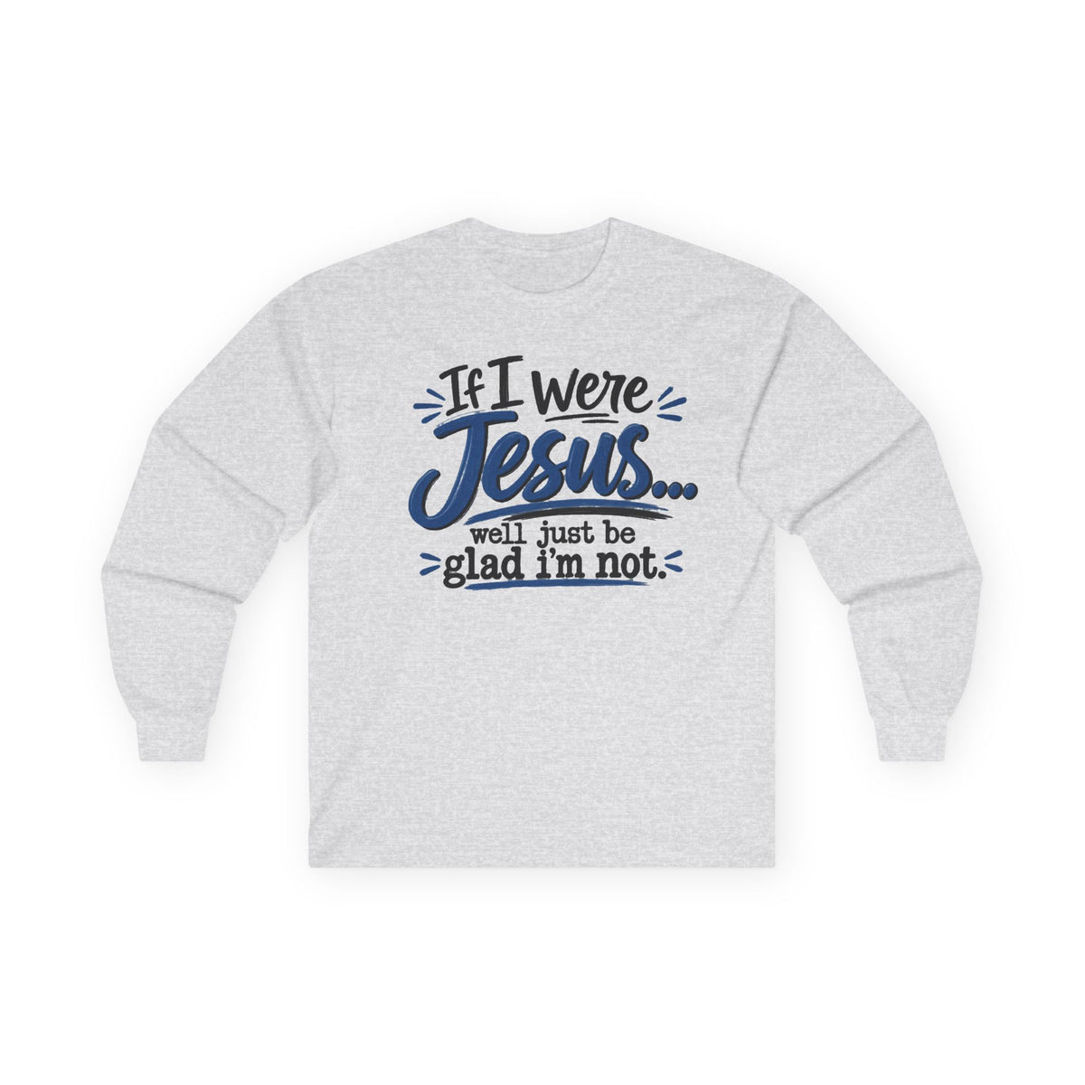 Long Sleeve Gildan 2400 T-Shirt..Front and Back Design