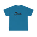 Jesus Script T-Shirt - Faith Designs - Gildan 5000 (available in V-Neck)
