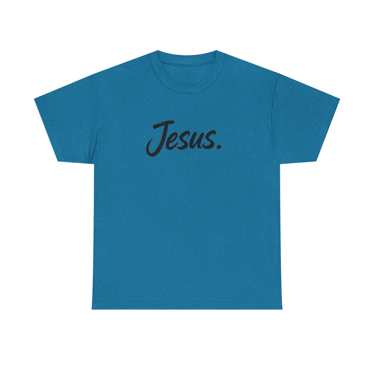Jesus Script T-Shirt - Faith Designs - Gildan 5000 (available in V-Neck)