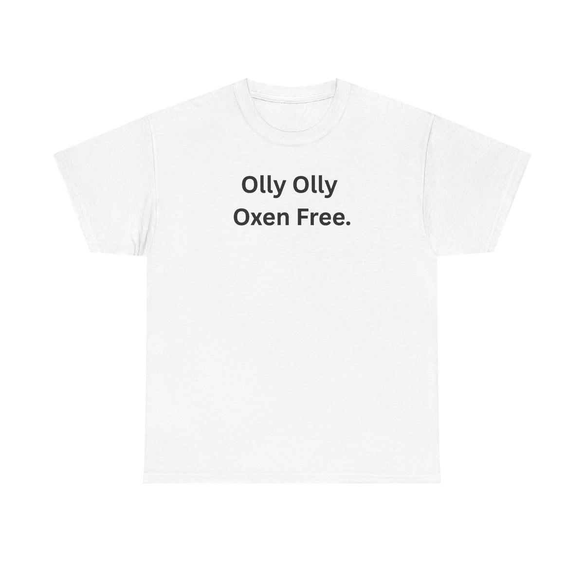 Olly Olly Oxen Free T-Shirt...IYKYK...Gildan 5000