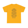 Hopscotch Graphic Tee — Retro Schoolyard Numbers Shirt