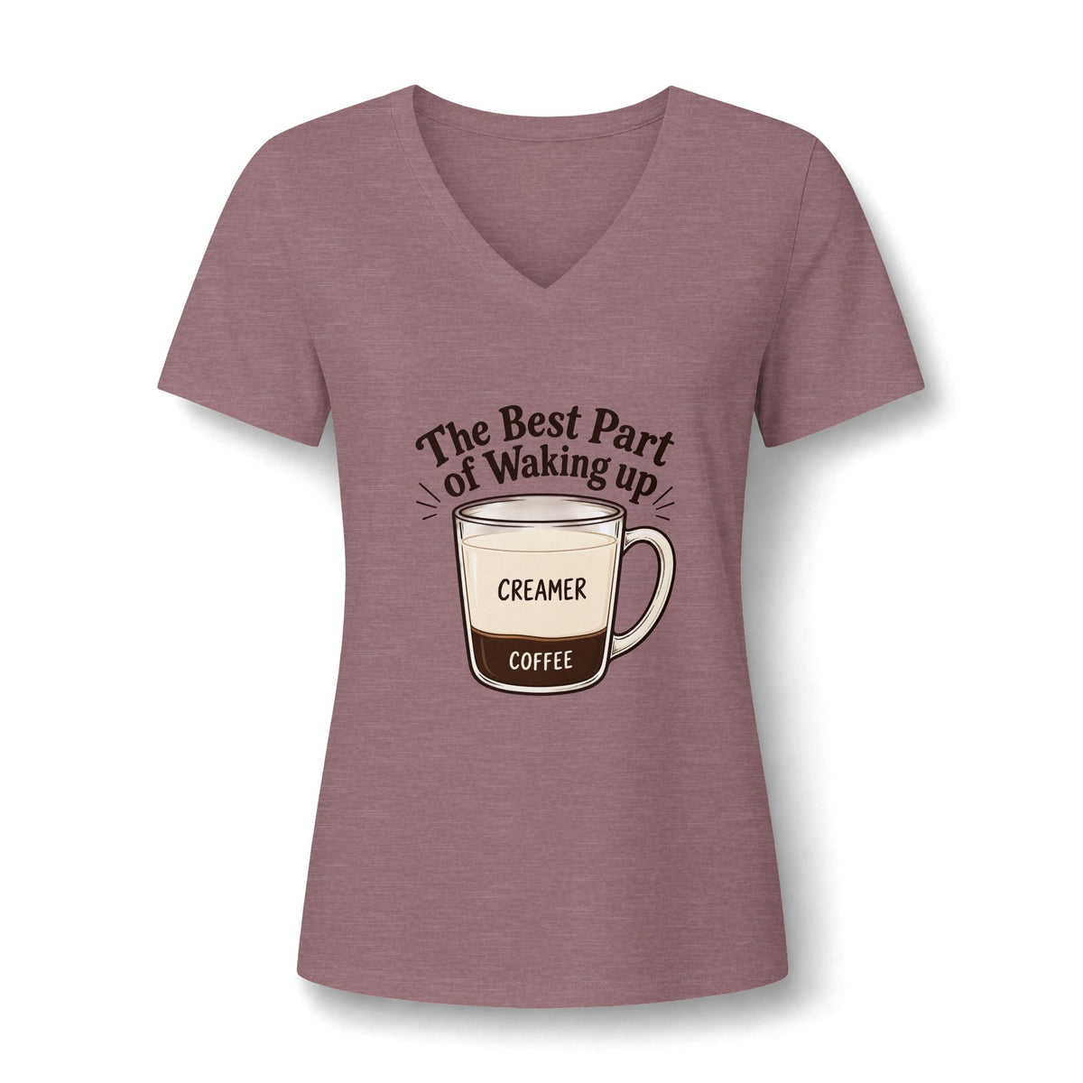 The Best Part of Waking up...IYKYK... Bella + Canvas V-Neck TShirt