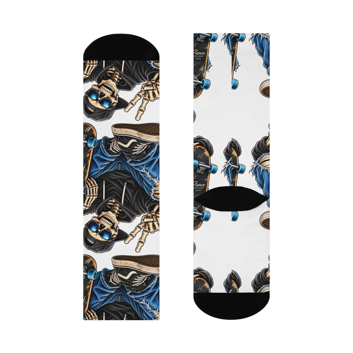 Crew Sock...Upload Your design for a repeated pattern