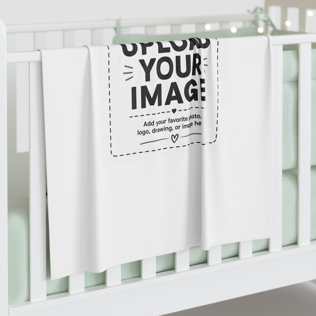 Baby Swaddle Blanket Design and Text Personalization