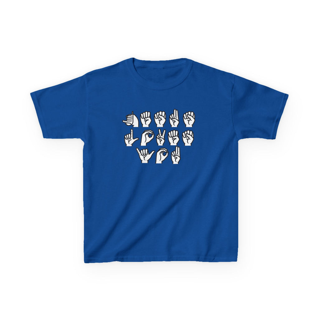 (Kids) ASL Jesus Loves You...Faith/ASL...Gildan