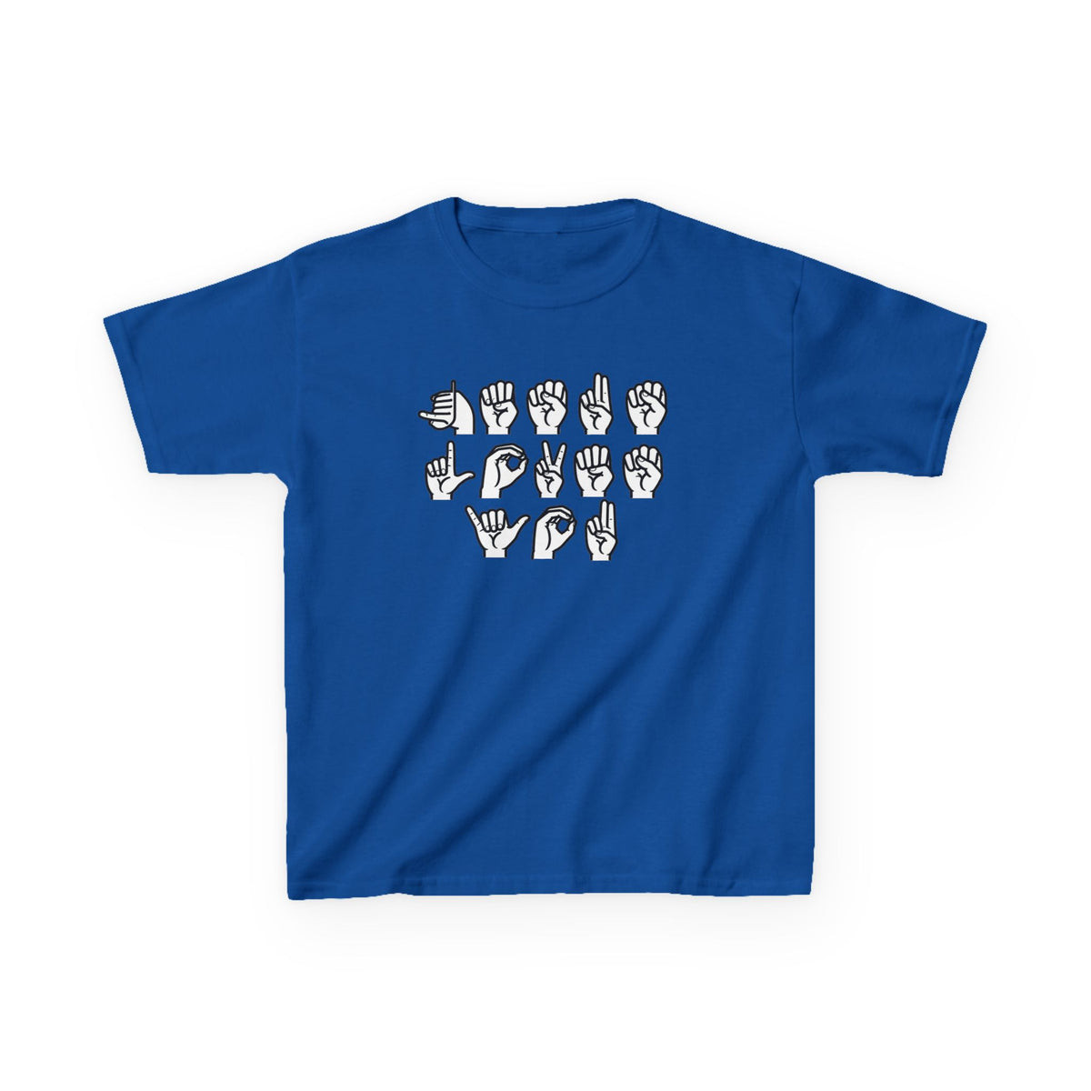(Kids) ASL Jesus Loves You...Faith/ASL...Gildan