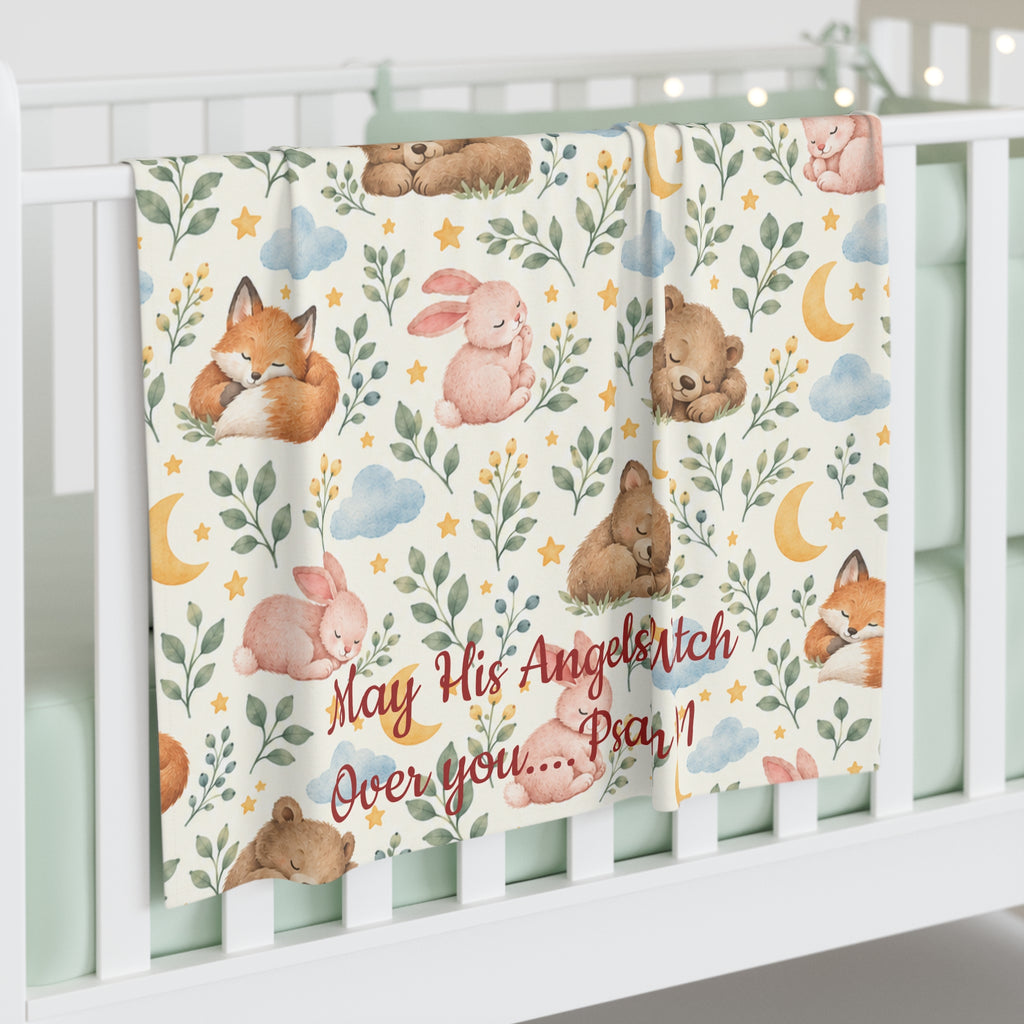 Baby Swaddle Blanket 30 x 40 - Personalized by You...upload your own design and text
