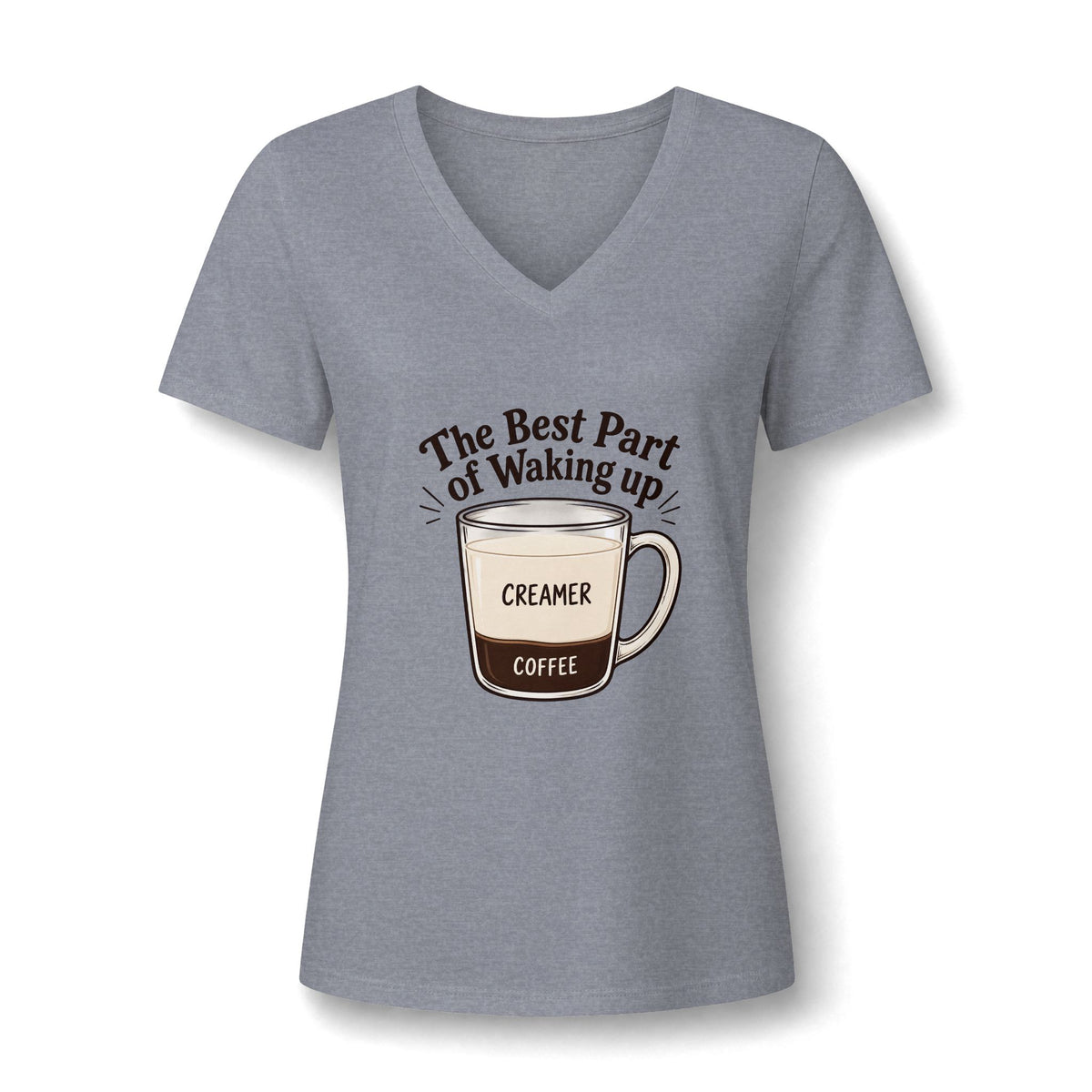 The Best Part of Waking up...IYKYK... Bella + Canvas V-Neck TShirt