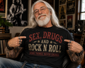 Sex, Drugs & Rock N Roll / Retro / Comfort Colors Tee