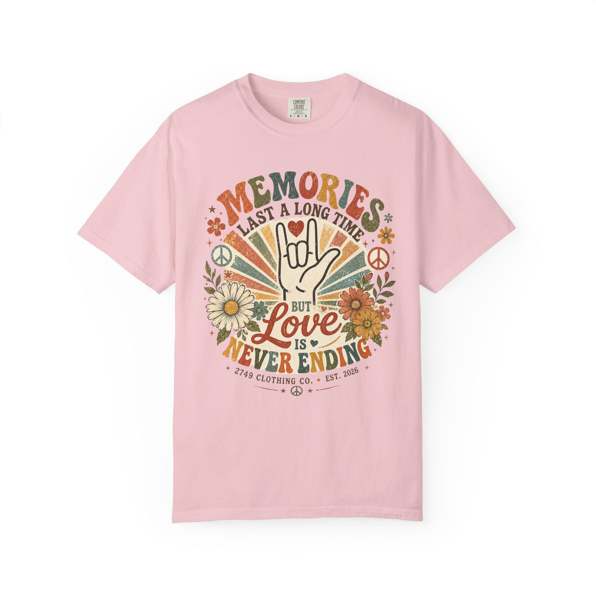 ASL Retro I love You T-Shirt *Limited Edition 2749 Clothing Co.