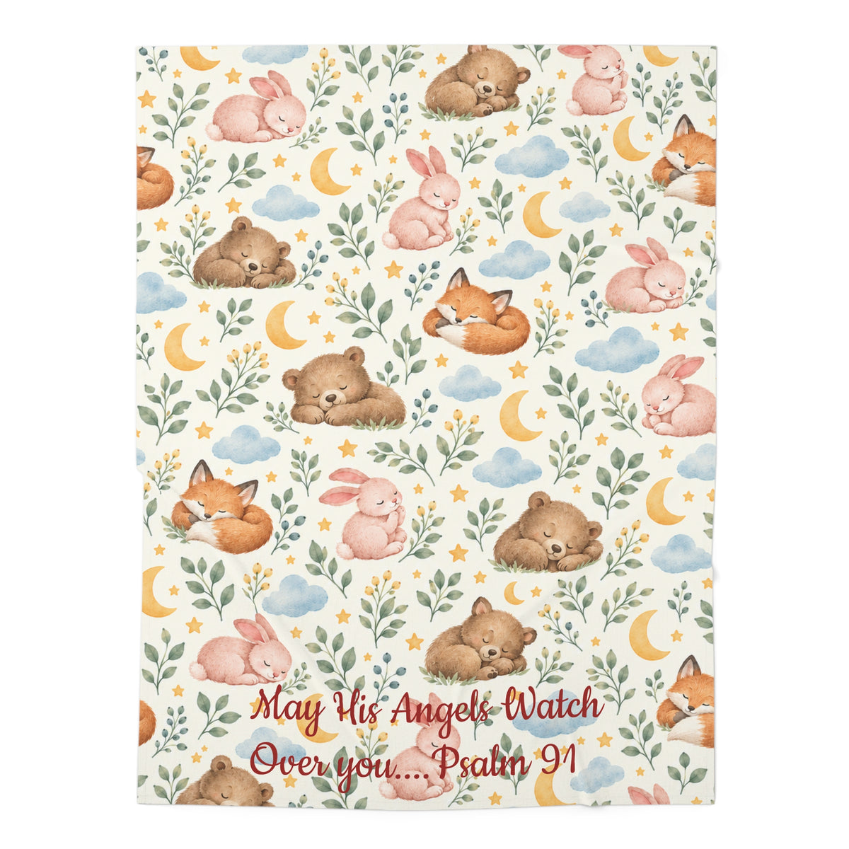 Baby Swaddle Blanket 30 x 40 - Personalized by You...upload your own design and text