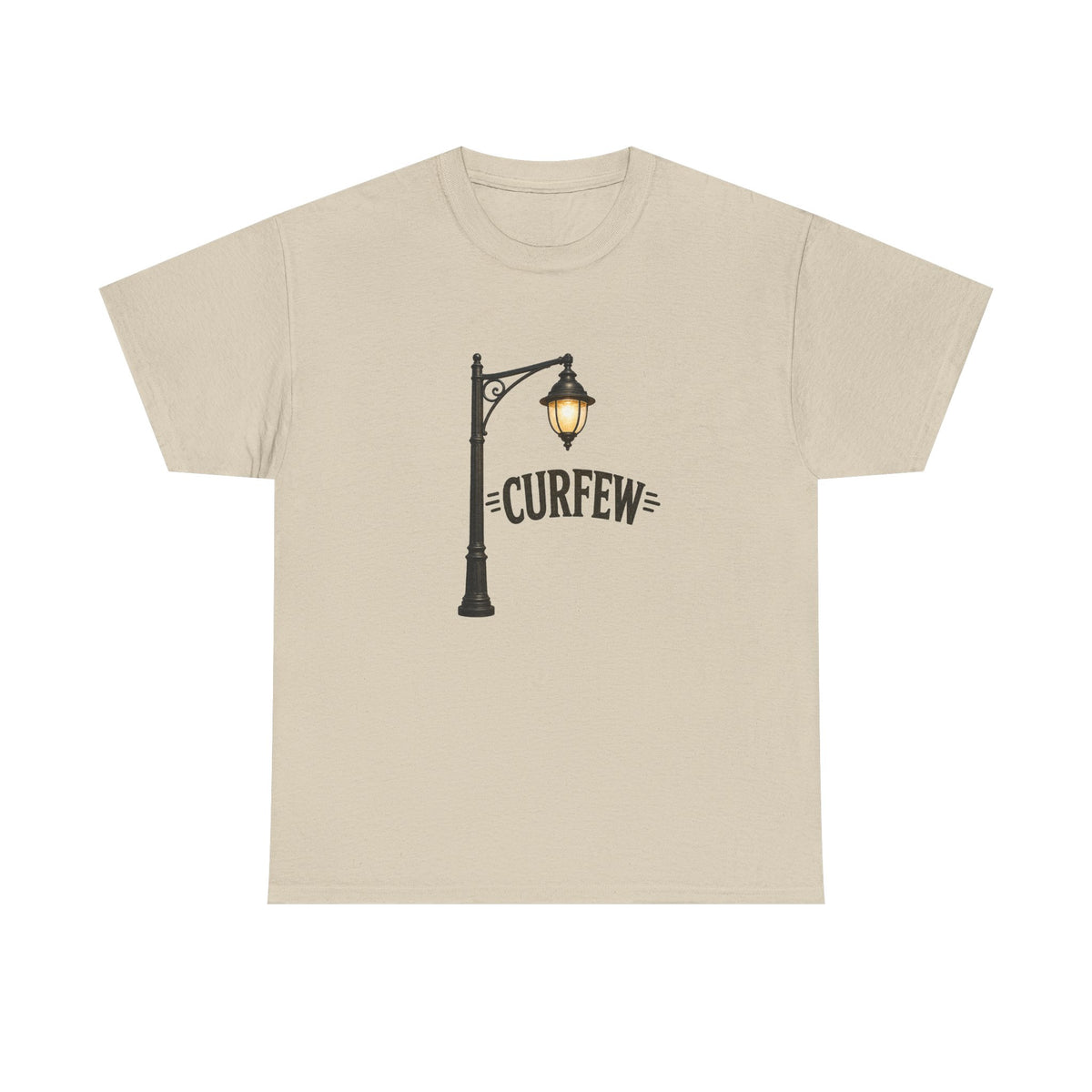CURFEW WITH STREETLIGHTS...IYKYK..Gildan 5000