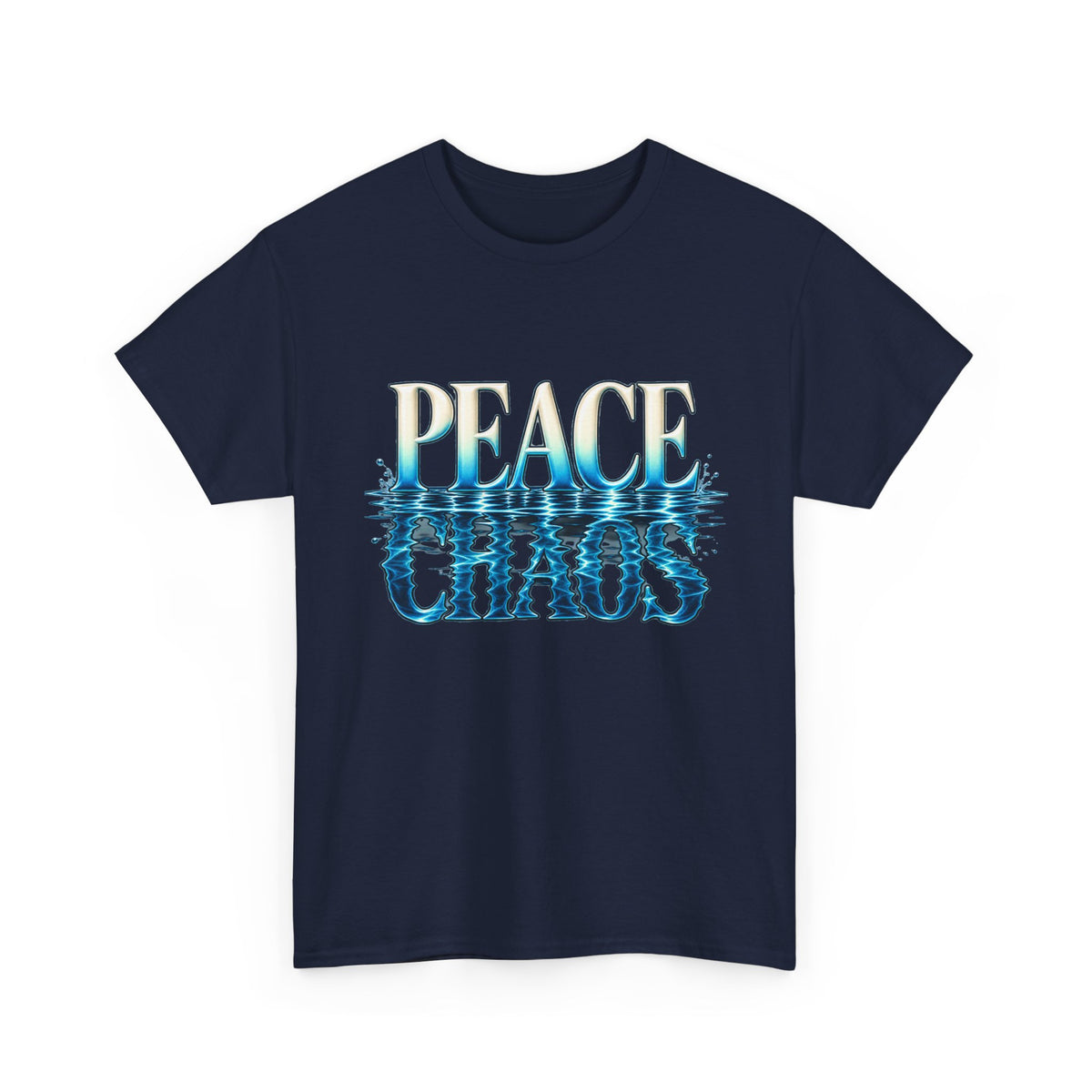 Peace Chaos T‑Shirt ...Specialtees....Gildan