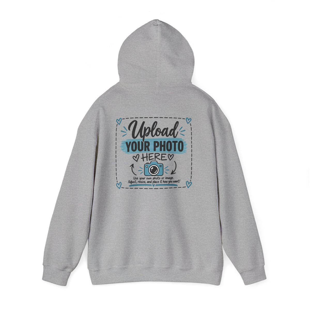 Hoodie Customize both Front crest and Back full