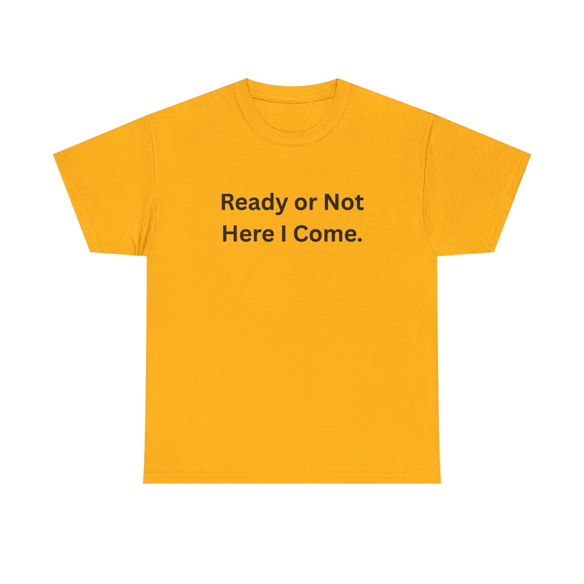 Ready or Not Here I Come...IYKYK..Gildan 5000
