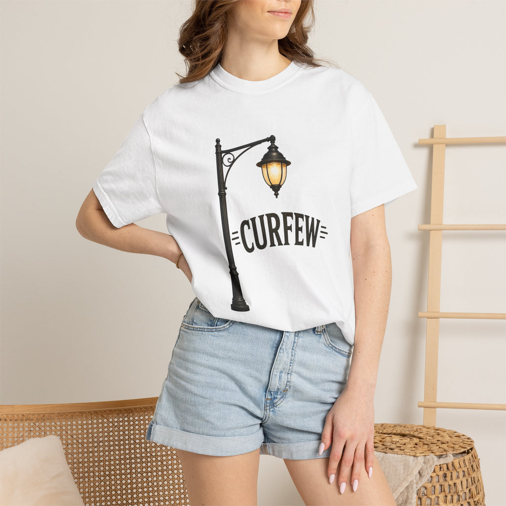 Curfew Streetlamp Graphic T-Shirt