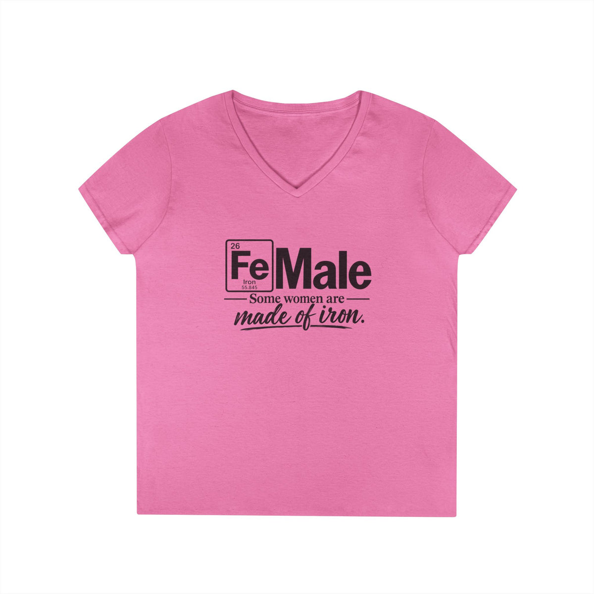Copy of Some Women Are Made of Iron ... IYKYK ... Gildan 5V00L V-Neck