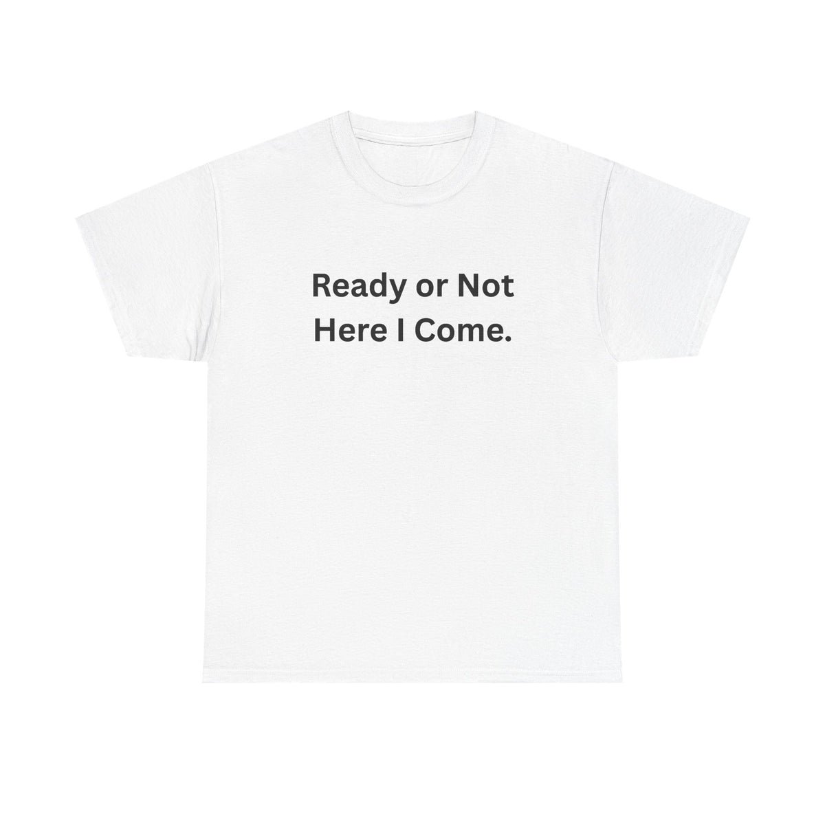 Ready or Not Here I Come...IYKYK..Gildan 5000