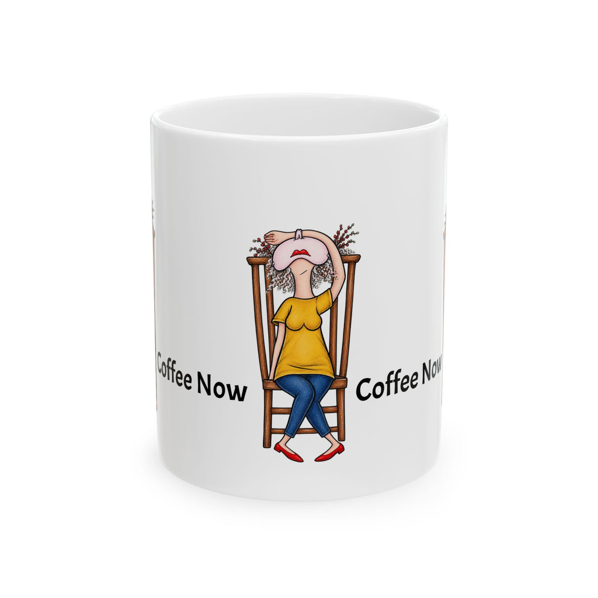 Personalized  Mug – Customizable White Coffee Cup (11oz, 15oz)
