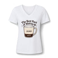 The Best Part of Waking up- IYKYK- Bella + Canvas V-Neck TShirt