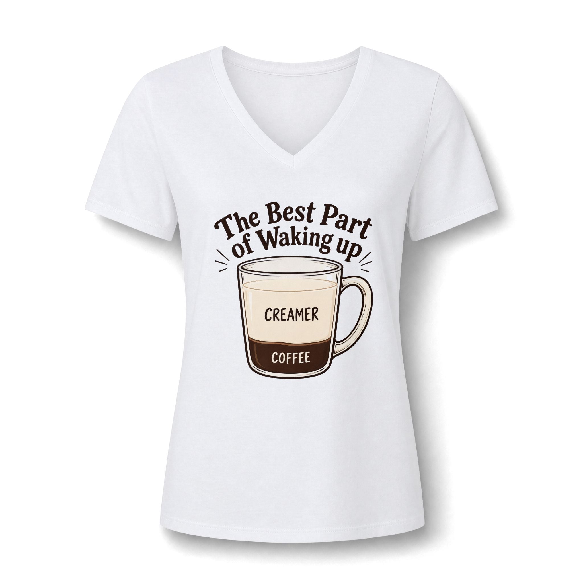 The Best Part of Waking up- IYKYK- Bella + Canvas V-Neck TShirt