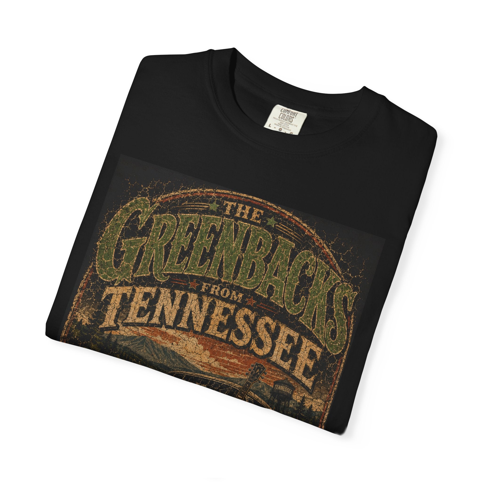 The Greenbacks Tennessee Concert Shirt - Retro - Comfort Colors® T-Shirt