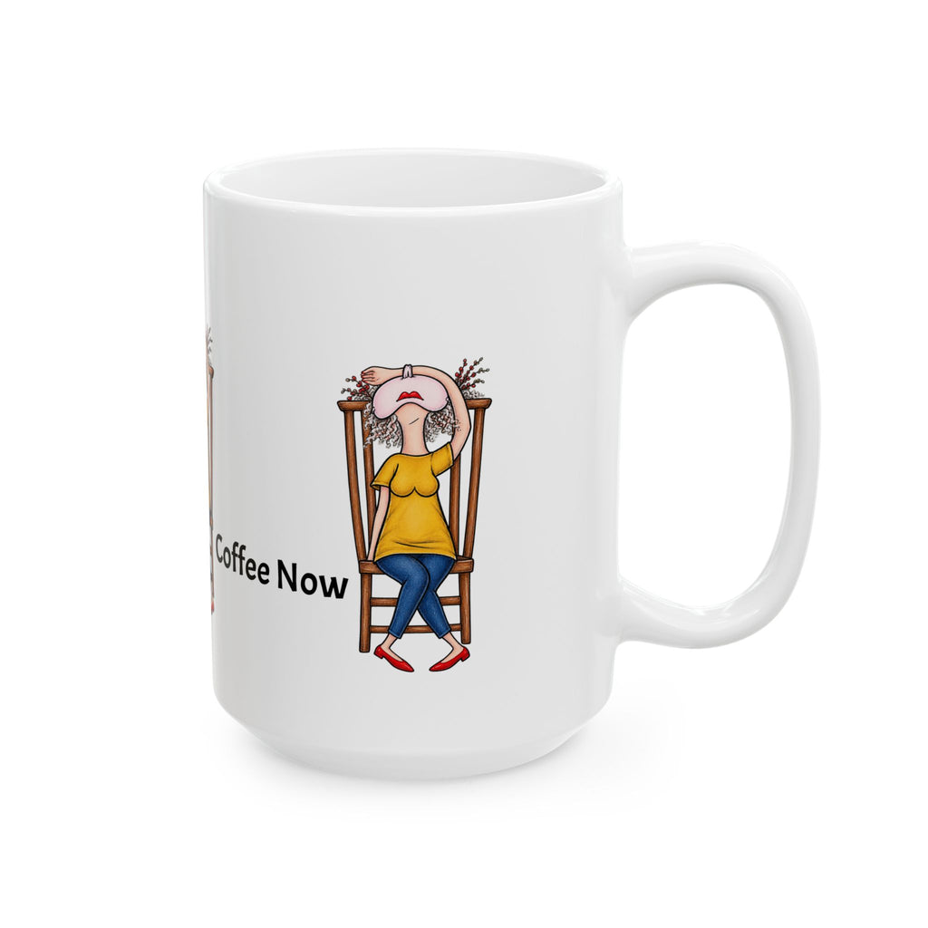 Personalized  Mug – Customizable White Coffee Cup (11oz, 15oz)
