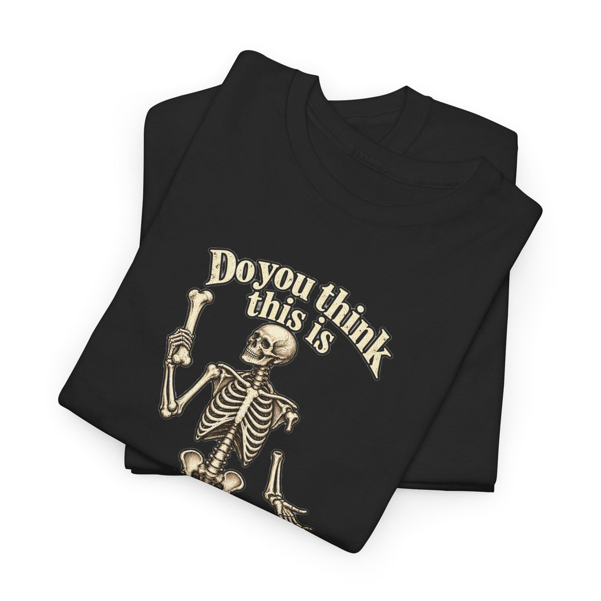 Humerous Skeleton Graphic T-Shirt - Gildan 5000