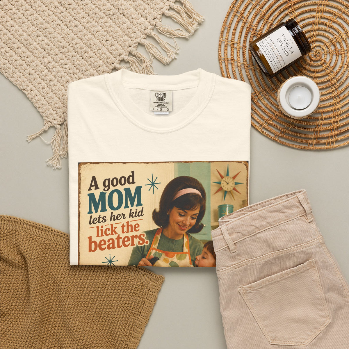 A Great Mom Turns the Beaters Off First..Snarky..Comfort Colors Tee