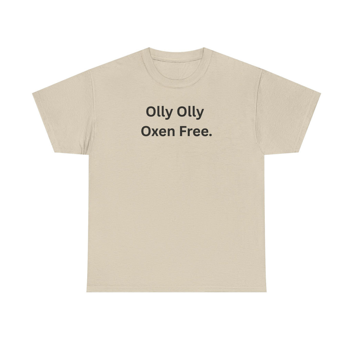 Olly Olly Oxen Free T-Shirt...IYKYK...Gildan 5000