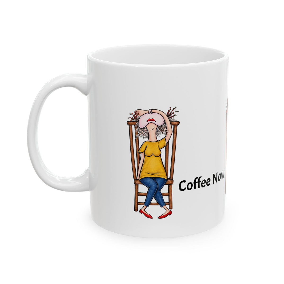 Personalized  Mug – Customizable White Coffee Cup (11oz, 15oz)