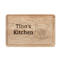 Personalized Engraved Cutting Board —  Rustic Wood Chopping Board, Gift for Home Cooks & Housewarming